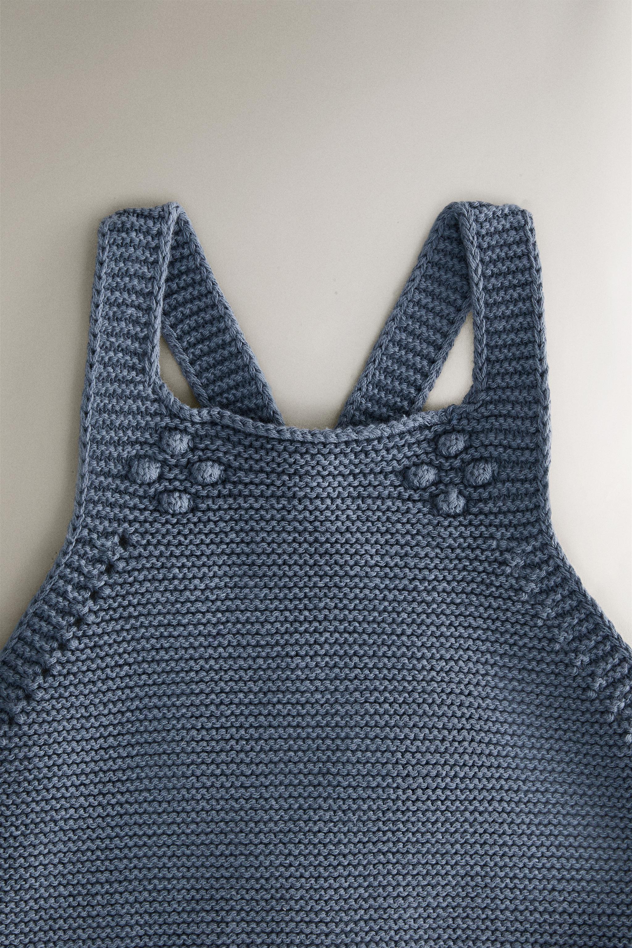 BABY DUNGAREES WITH BOBBLES